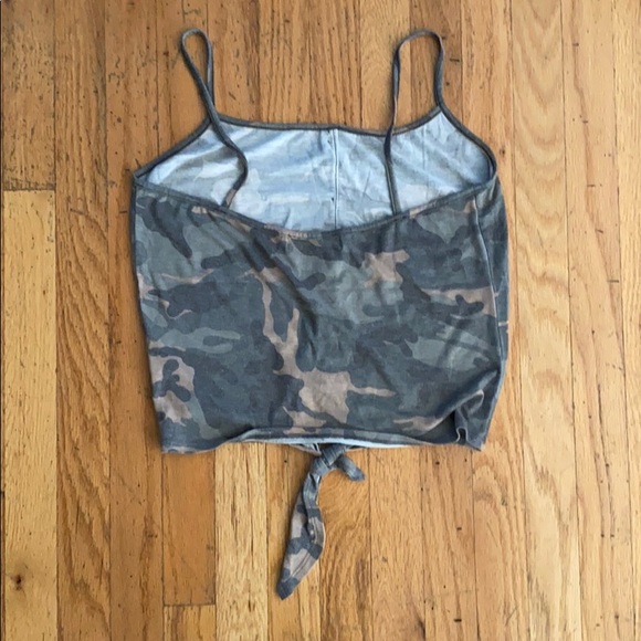 Camo tank with front tie - Picture 5 of 5